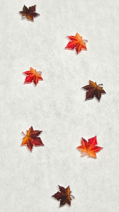 Maple Leaves Brooch