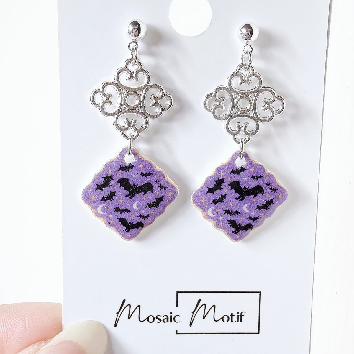 Halloween dangle earrings - Charm (multiple design)