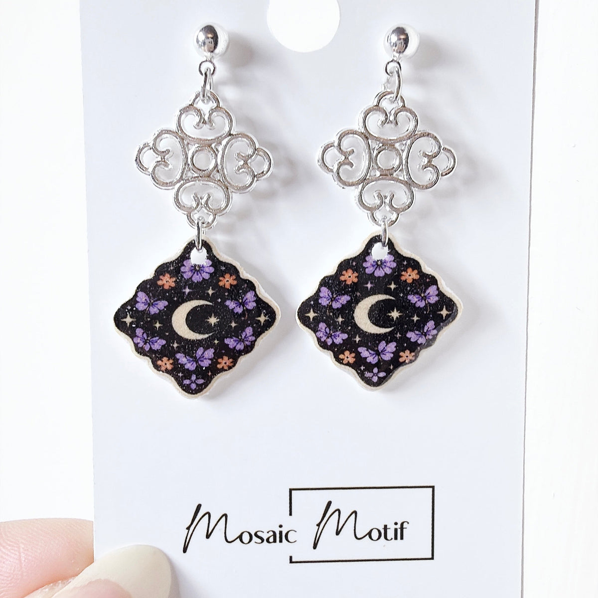 Halloween dangle earrings - Charm (multiple design)