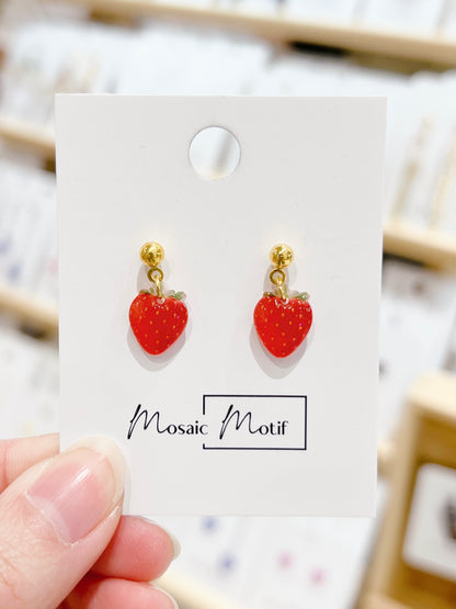 Fruit dangle earrings (multiple styles)
