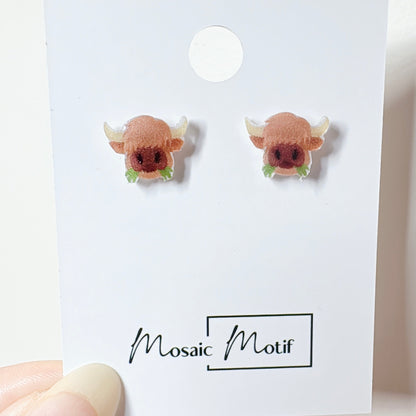 Animals stud earrings (40+ styles)