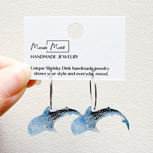 Under the sea hoop earrings (multiple styles)