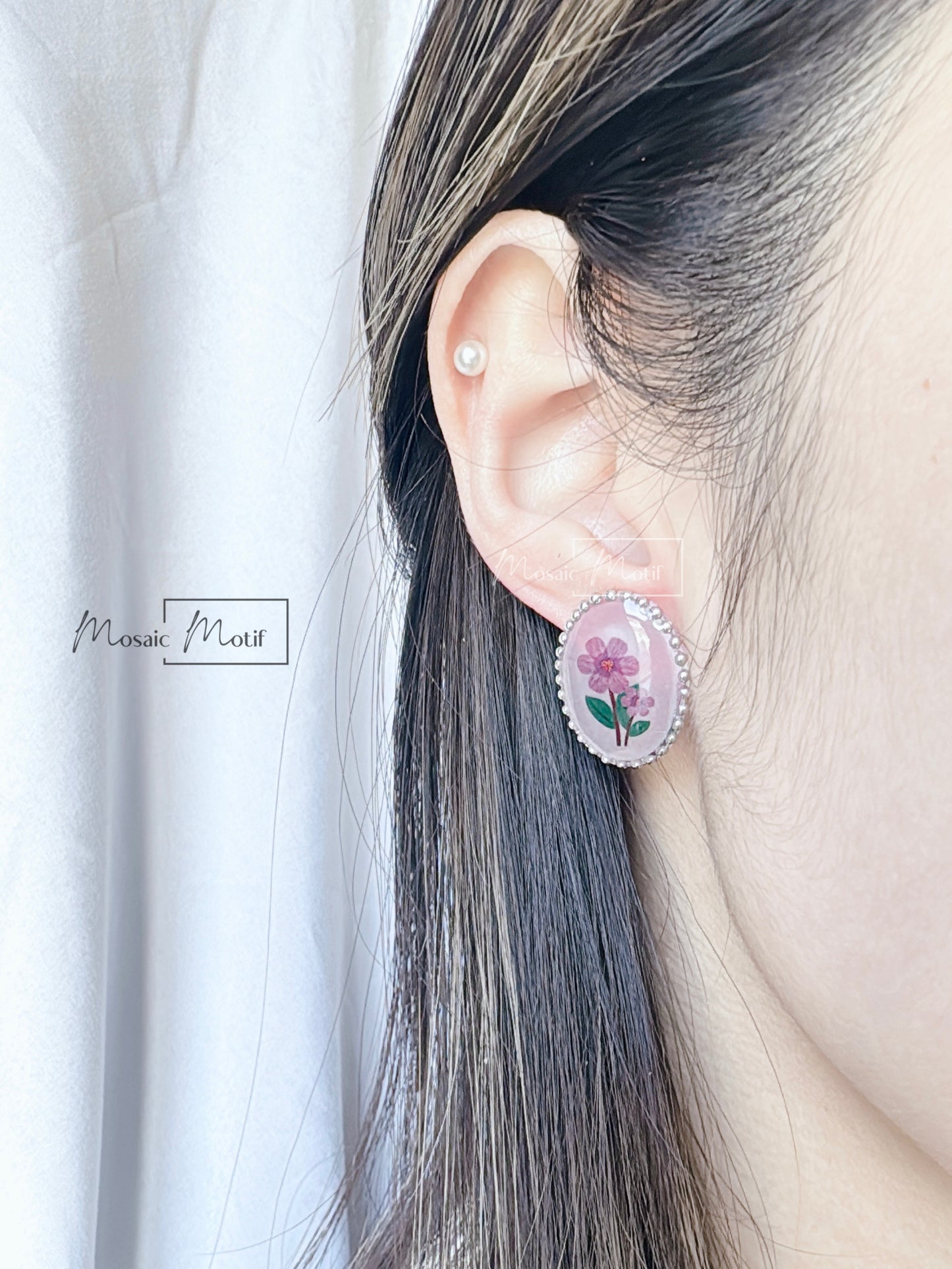 Floral Vintage statement earrings (multiple designs)