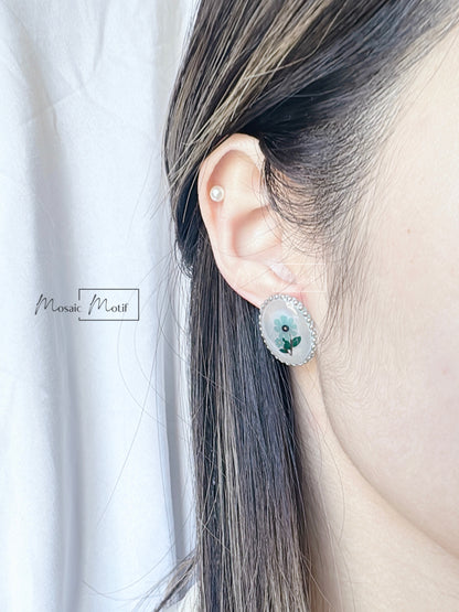 Floral Vintage statement earrings (multiple designs)