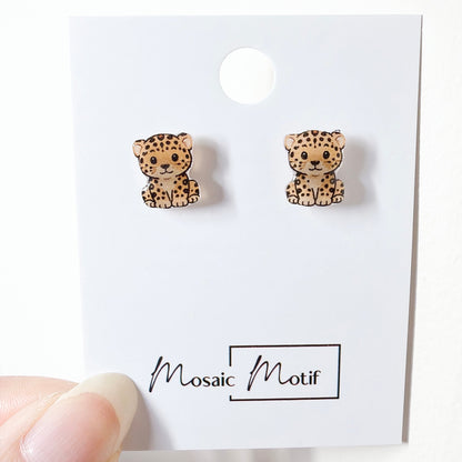 Animals stud earrings (40+ styles)