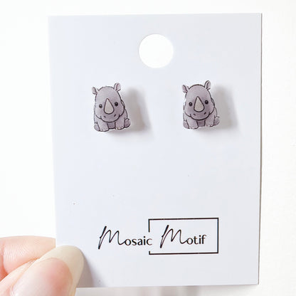 Animals stud earrings (40+ styles)