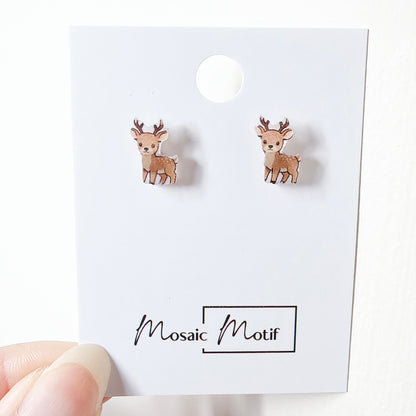 Animals stud earrings (40+ styles)