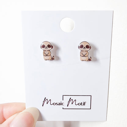 Animals stud earrings (40+ styles)