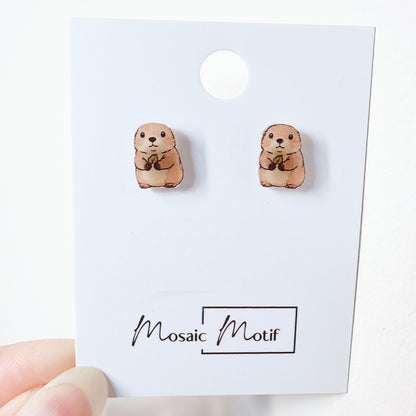 Animals stud earrings (40+ styles)