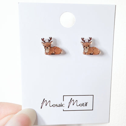 Animals stud earrings (40+ styles)