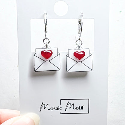 Lovemail dangle earrings (multiple styles)