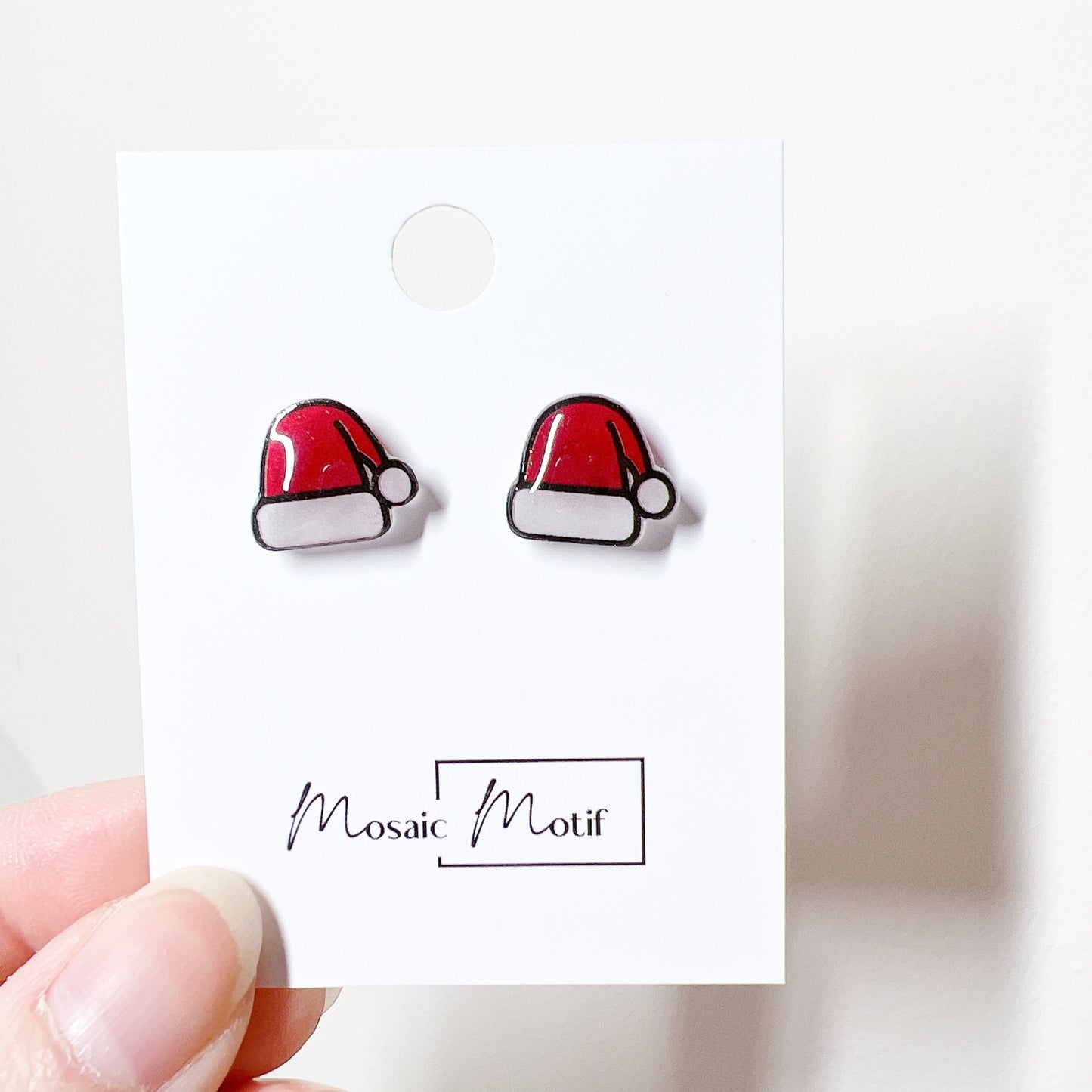 Xmas stud - Xmas hat