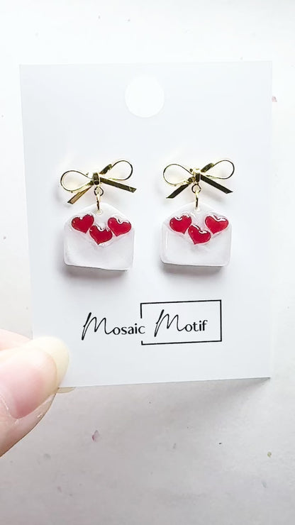 Lovemail dangle earrings (multiple styles)